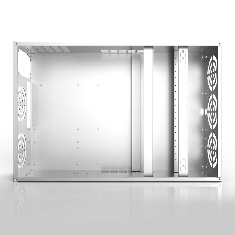 Чехол для майнинга корпус графического процессора ATX 4u 6/8 эфириума биткоинов