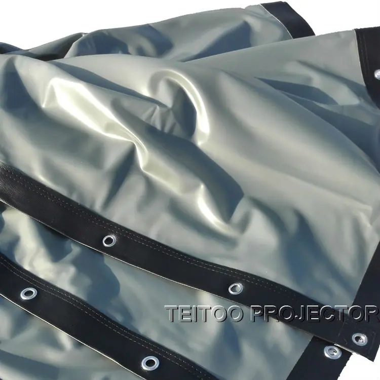 84 дюйма 16:9 мягкая занавесь из ПВХ настенный задний Профессиональный экран для