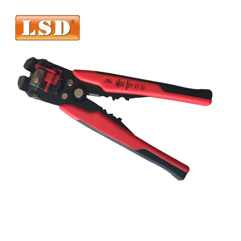 

dual color LS-A328 multi-function 3 in 1 automatic wire stripper crimping pliers cable cutter combination plier
