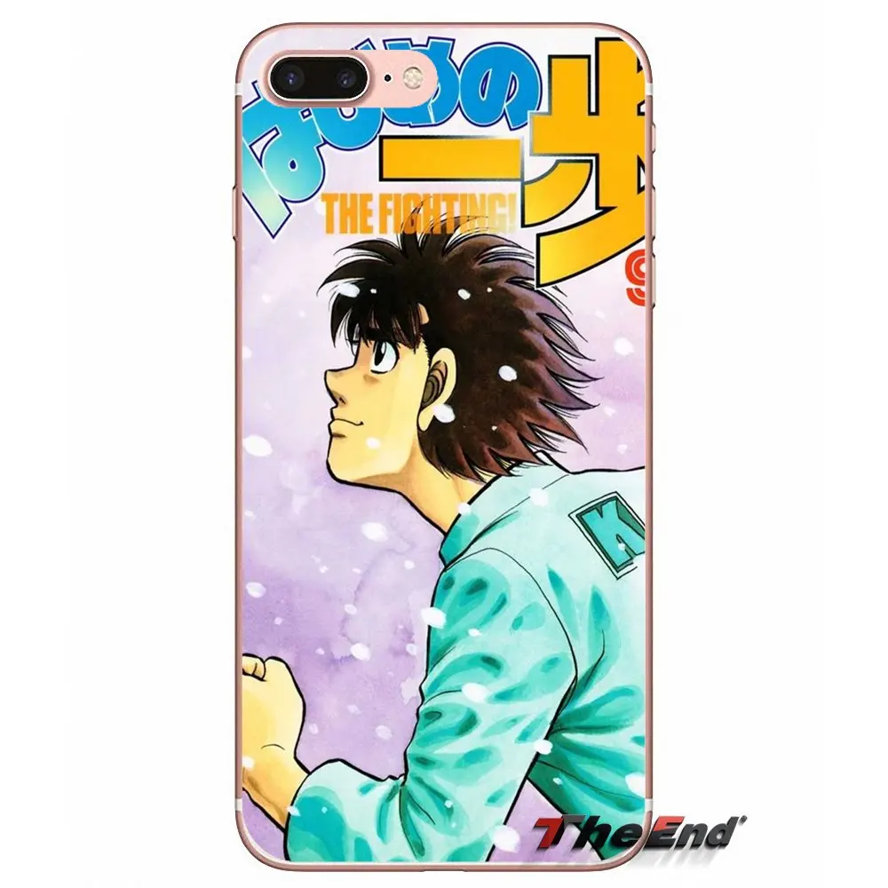 Для samsung Galaxy S2 S3 S4 S5 мини S6 S7 край S8 S9 плюс Примечание 2 3 4 5 8 coque Fundas Hajime нет Ippo Мягкий