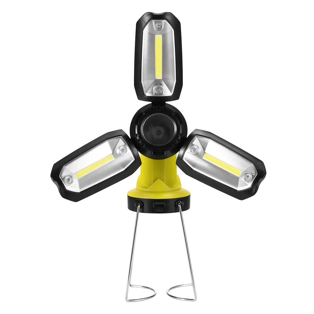 Светодиодный перезаряжаемый Рабочий фонарь аварийная лампа USB зарядка