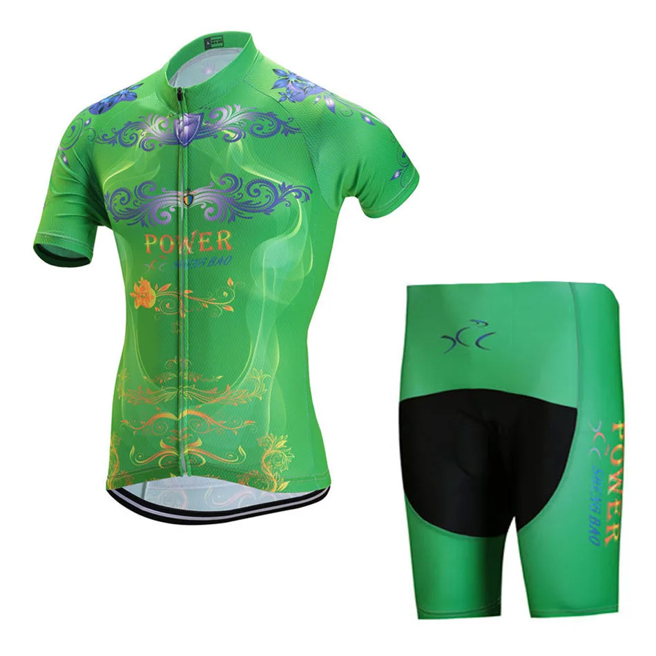 POWER SHENGBAO New Brand Breathable Mountain Bicycle Cycling Sets/Quick-Dry Ropa Ciclismo racing Clothing | Спорт и развлечения