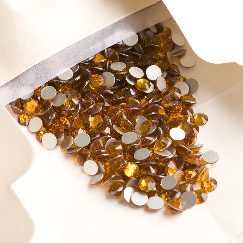 Стразы YANRUO 2028NoHF для дизайна ногтей|rhinestones for dresses|rhinestone nail artflatback rhinestones |