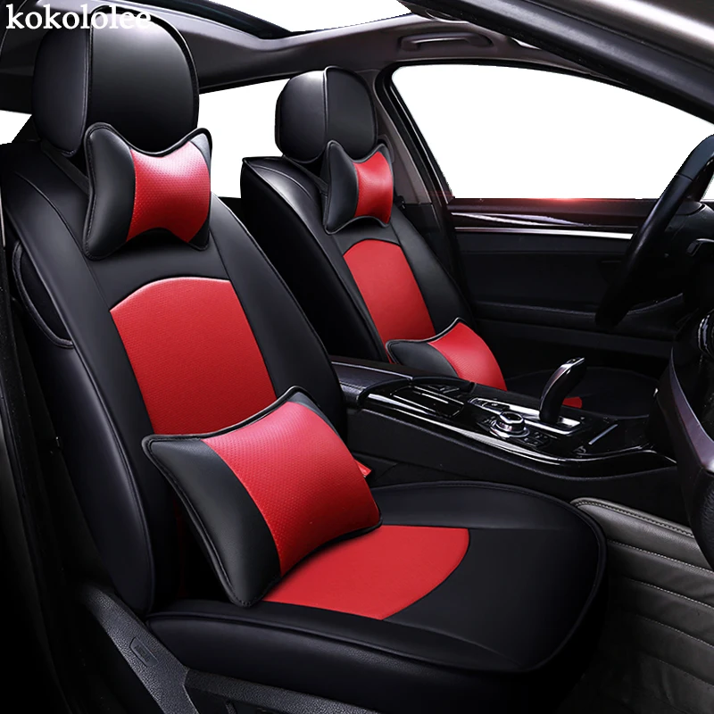 Чехол для автомобильного сиденья kokolelee из натуральной кожи на заказ Fiat linea grande punto