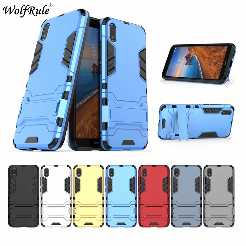 

Phone Case For Xiaomi Redmi 7A Case Shockproof Rubber Silicon Armor Hard Cover For Xiaomi Redmi 7A Case Funda For Redmi 7A 5.45"