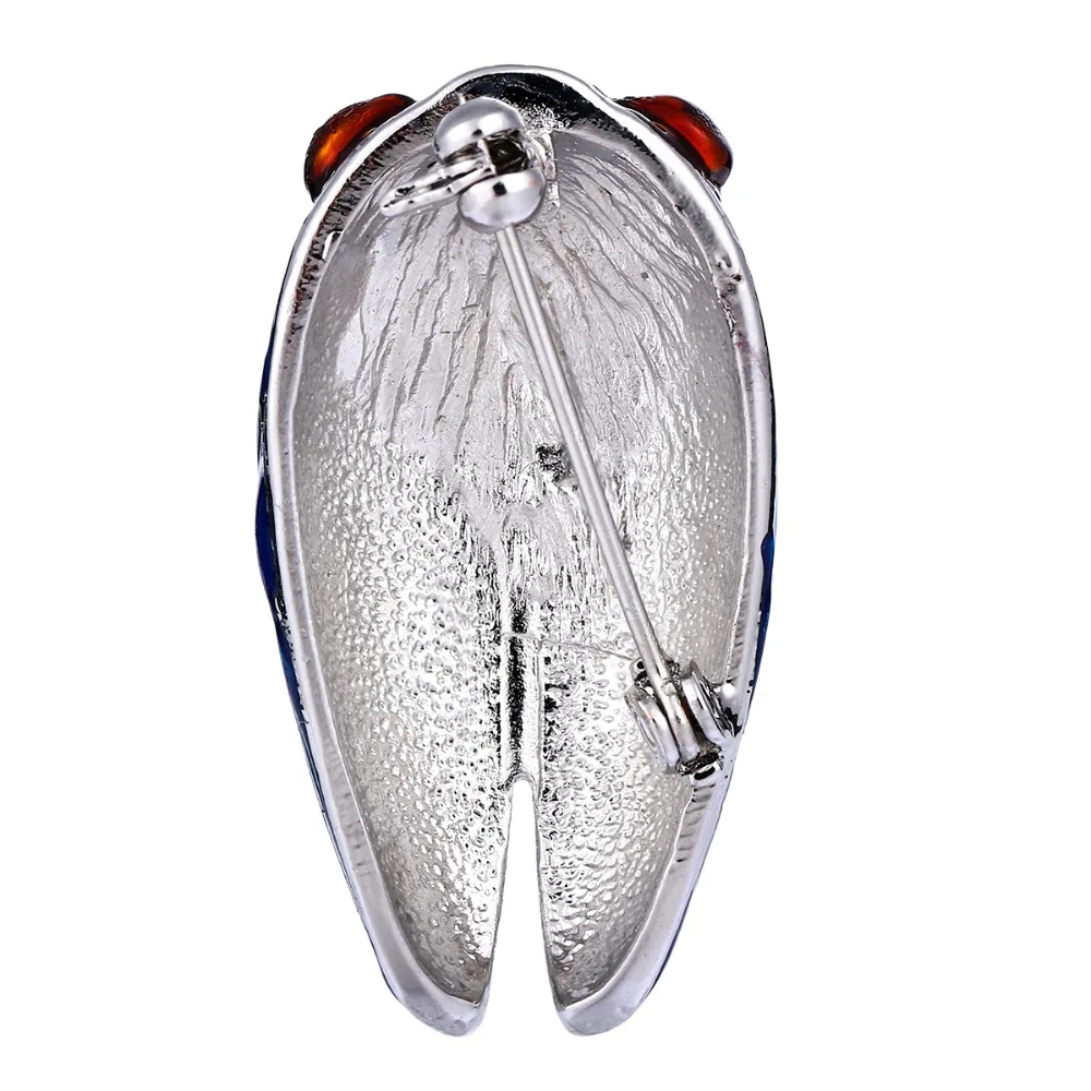 Эмалированная летняя брошка Tuliper Cicada в виде насекомых животных на заколках