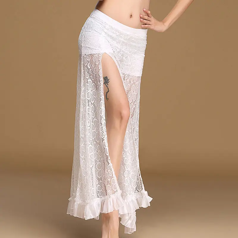 2018 Женская танцевальная одежда для танца живота полный круг завернутая макси