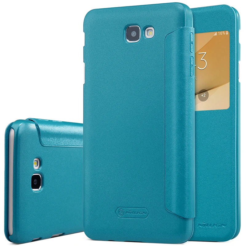 Кожаный чехол Nillkin для Samsung galaxy j5 prime On5 2016 блестящий prime/on5 | Мобильные телефоны и