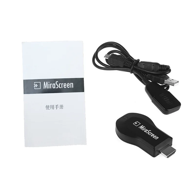 Дисплей Miracast Dongle MiraScreen WiFi приемник дисплея мощный 1080P аудио и видео DLNA Airplay с HD