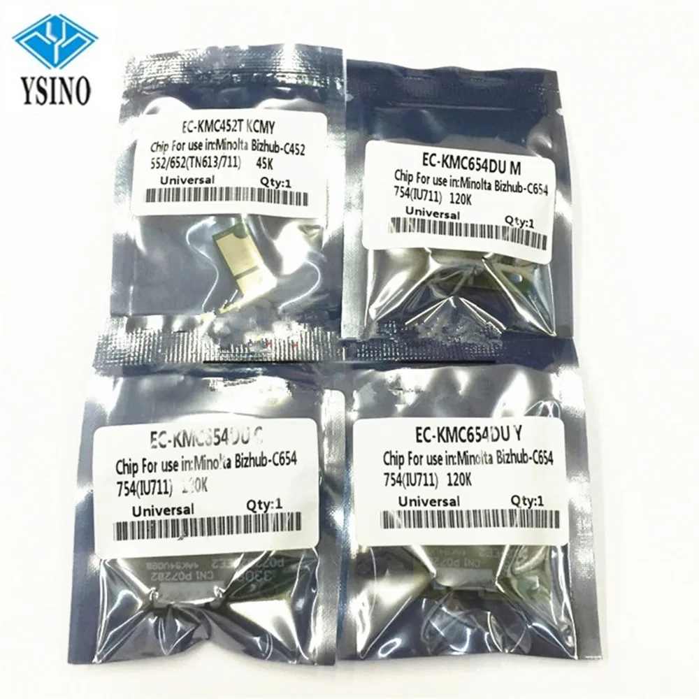 2 комплекта X IU-711 KCMY Фотобарабан блок чип для KONICA MINOLTA BIZHUB C654 C754 C654e C754e 654 754