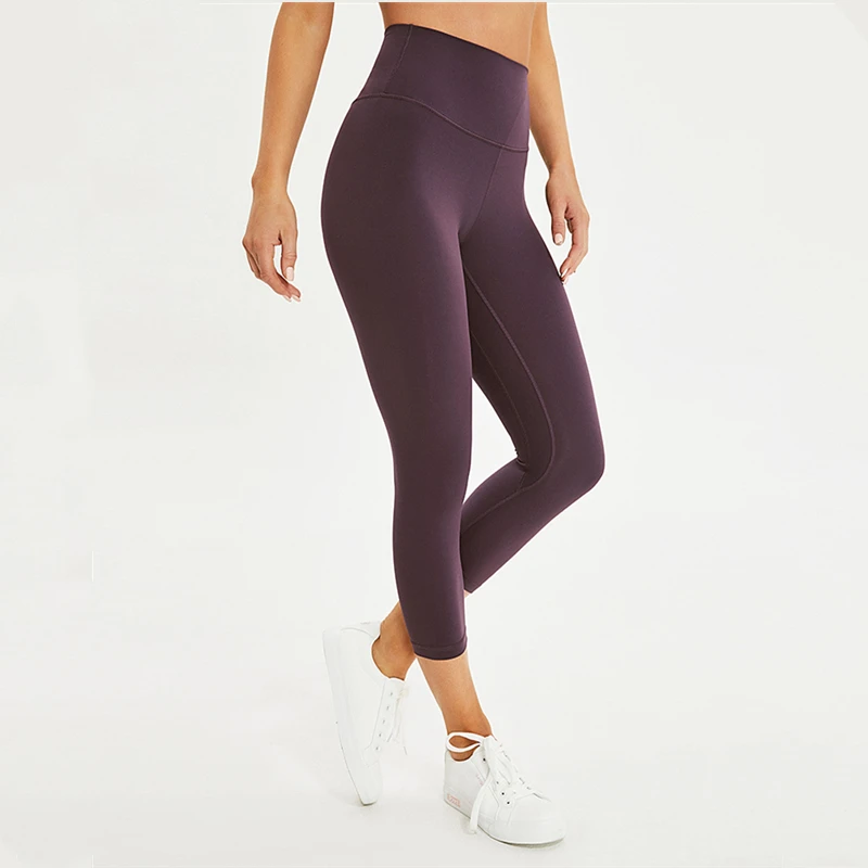 Imlario Essential Workout укороченные брюки с высокой талией женские хлопковые мягкие