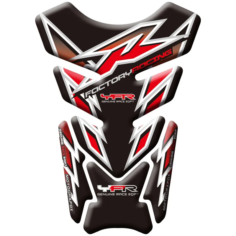 Для Yamaha YZF R1/R1S R1M R6/R6S R3 R15 R7 Универсальный мотоциклетный 3D коврик на бак защитный