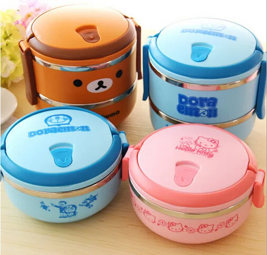 Ланч бокс Rilakkuma однослойный термос для бенто пищевых продуктов изолирующий