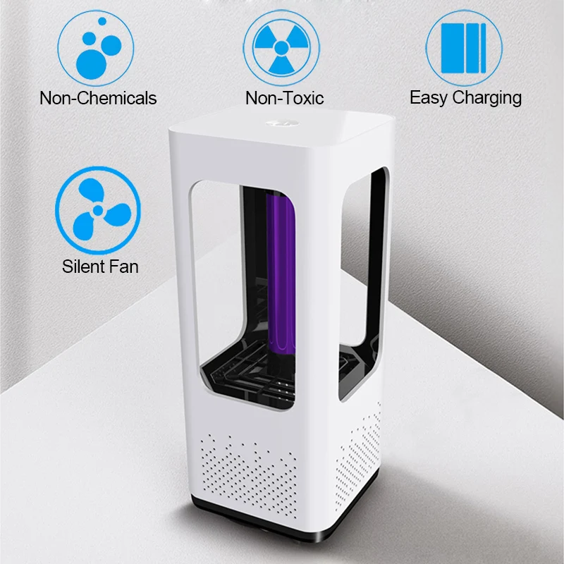 Светодиодная лампа-убийца от комаров антимоскитная ловушка лампа-ловушка Zapper USB