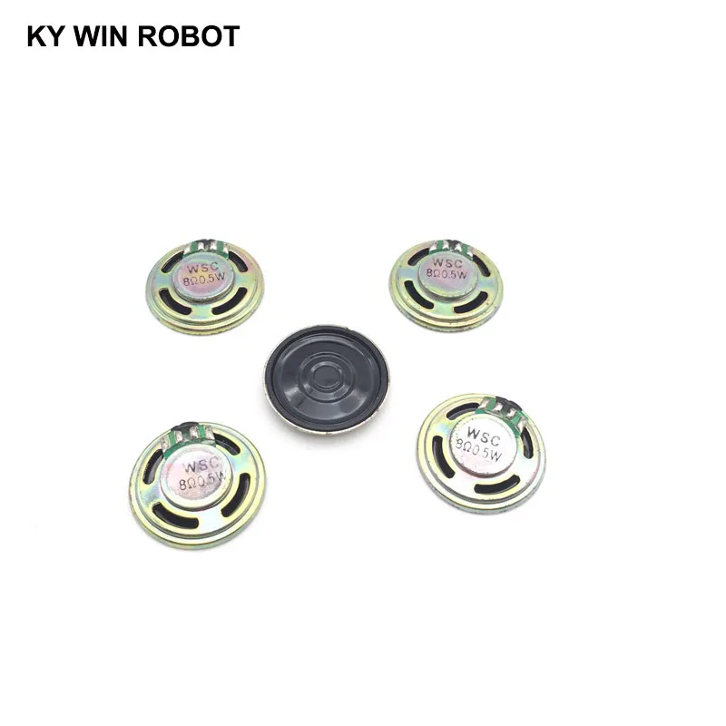 5 шт./лот новая ультратонкая колонка 8 Ом 0 Вт 8R диаметр 26 мм 2 6 см толщина 4