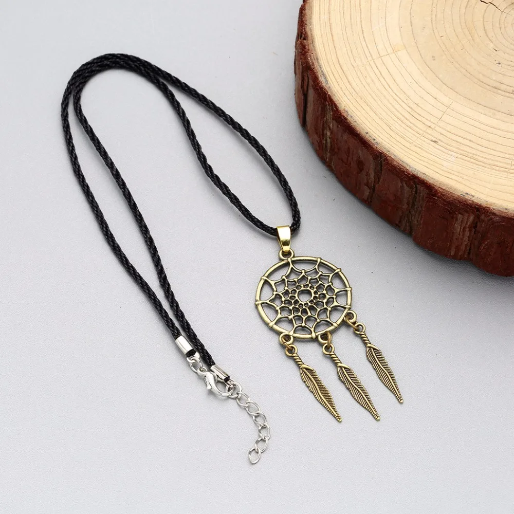 2020 античное ожерелье Ловца снов Женская корейская бижутерия подвеска в стиле
