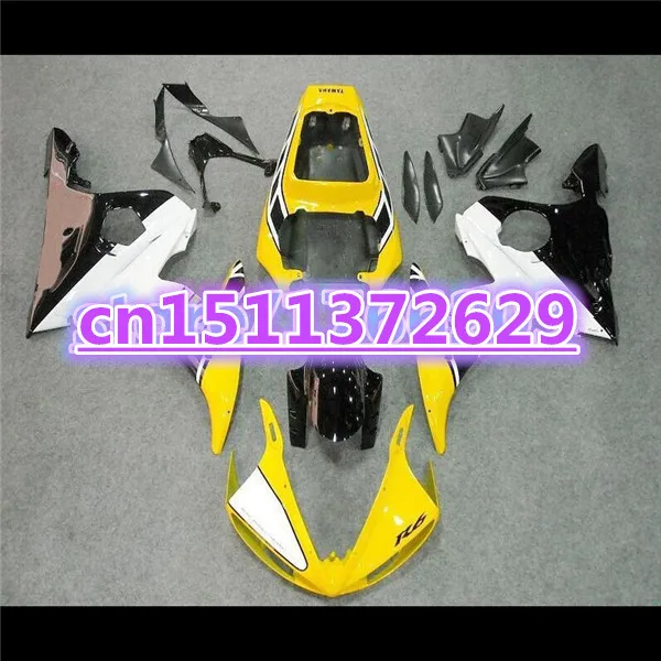 

Bo 100%NEW ABS Fairing bodywork for YZF R6 2003 2004 2005 YZF-R6 03 04 05 yellow white black YZFR6 600 03-05 fairing kit