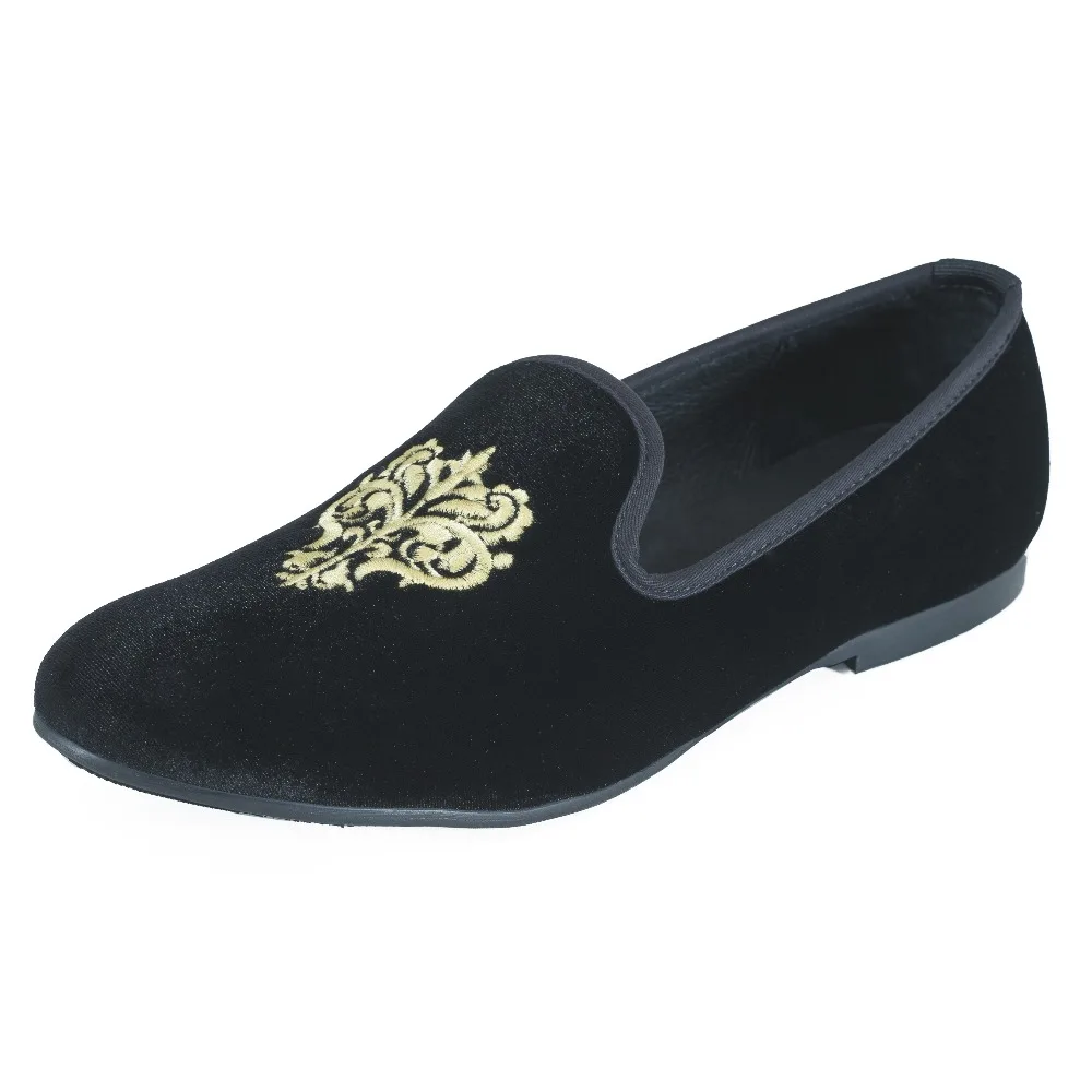 New Fashion Men Velvet Shoes British Men's Flats Smoking Slippers Loafers Dress Black Casual Big Size US 7-13 | Обувь