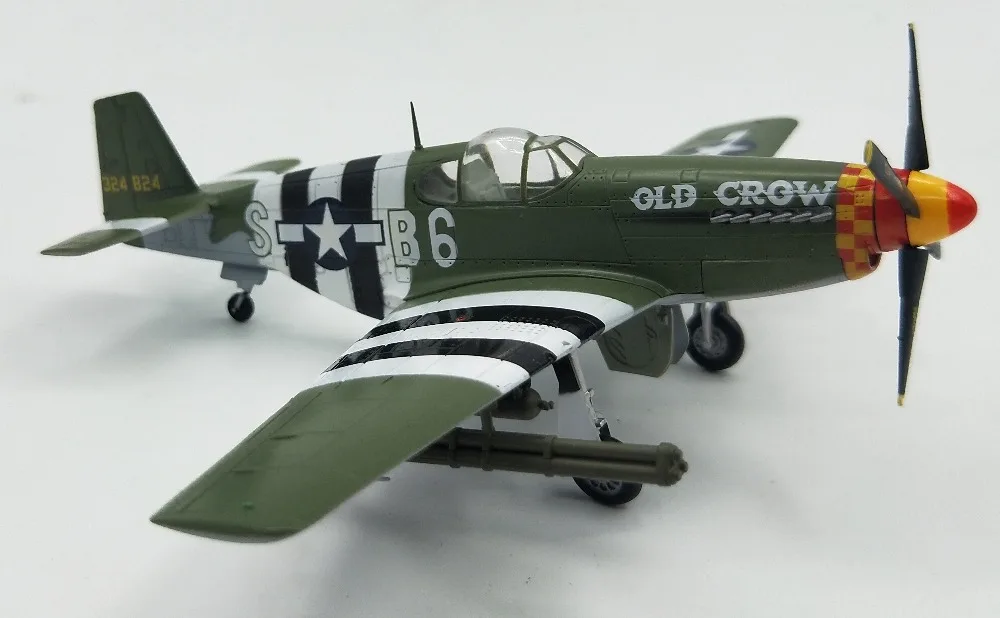 1: 72 Мировой войны II США P 51B модель самолета Trumpeter 36358 Коллекционная