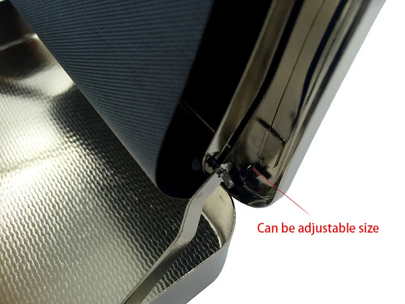 Полуавтоматический роллер для рулонов из нержавеющей стали 110 мм чехол коробка