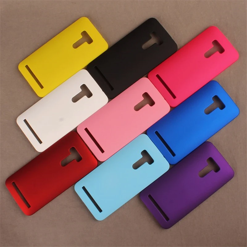 Роскошный резиновый матовый пластиковый чехол для Asus Zenfone Selfie ZD551KL задняя крышка