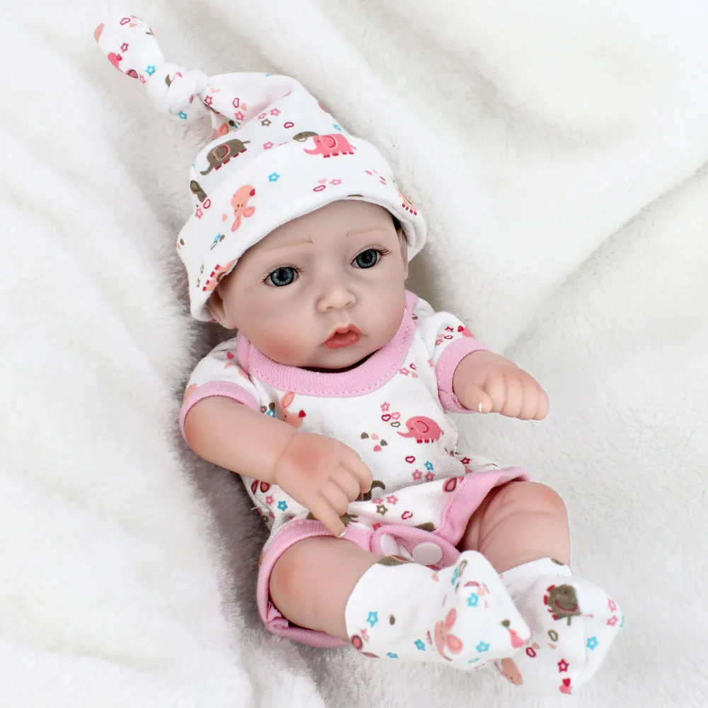 Кукла новорожденная NPKDOLL мини кукла 10 дюймов 28 см|twin baby dolls|doll reborndolls for kids |