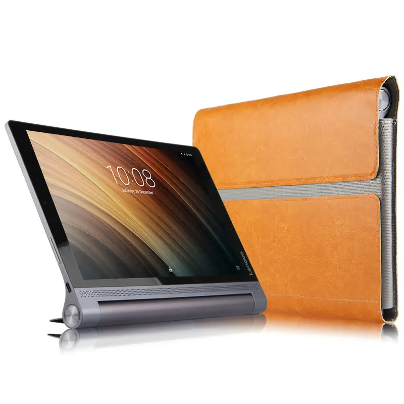 Чехол для lenovo Yoga Tablet 2 10 защитную обложку Smart cover кожаный планшет йоги 1050F 1051L 1050 1