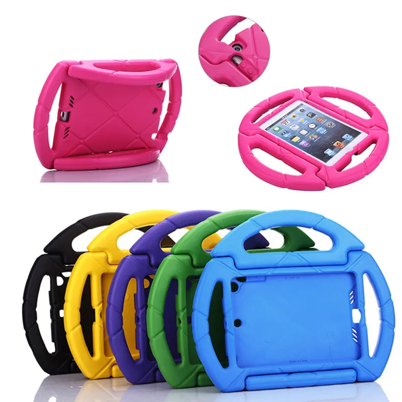 Детский безопасный ударопрочный чехол с 3d ручкой и подставкой для iPad mini 5 2 3 1 EVA