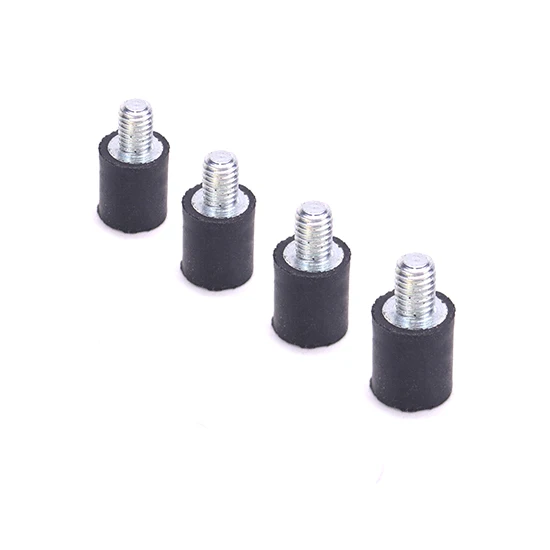4Pcs Screws Полет контроллер анти вибрация демпфер демпфирования фиксированной винты крепления резиновые столб резиновый уплотнитель для модели RC Запчасти - Цвет: 4Pcs Screws