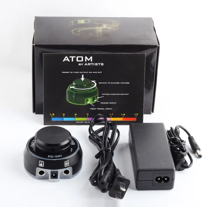 New Style LCD Dual Tattoo Machine Gun Power Supply