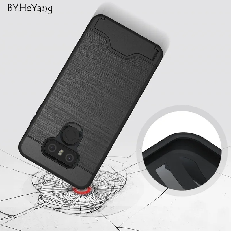 BYHeYang чехол для телефона LG G6 5 7 дюймов ударопрочный ТПУ + PC матовый двухслойный