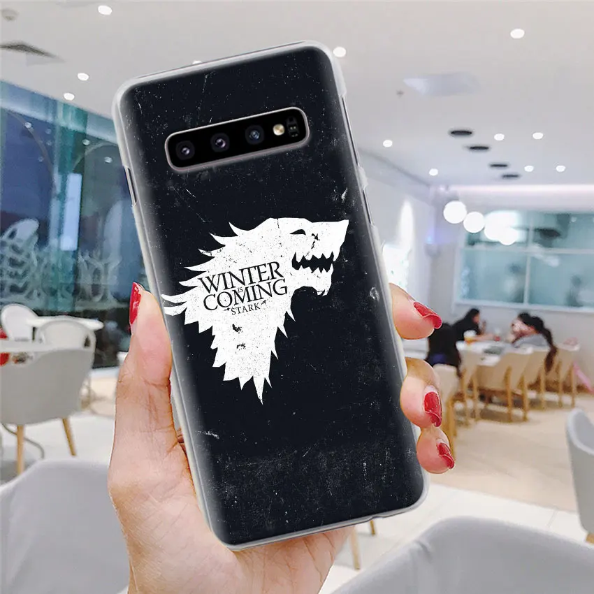 Игра престолов чехол для телефона для samsung Galaxy S10e S10 плюс S7 S8 S9 Plus, Note 8, 9, 10, плюс S10 5G M20 M30 жесткий чехол Coque