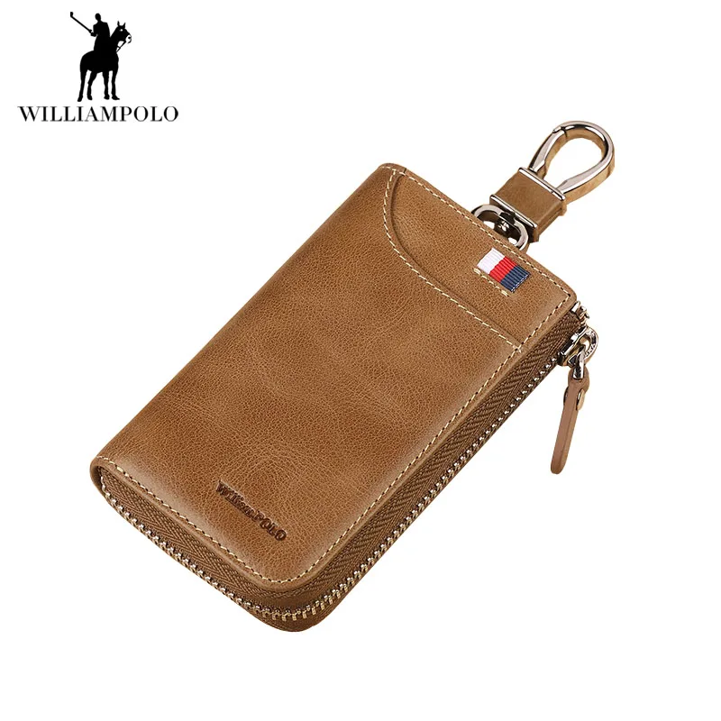 Кошелек с держателем ключа от машины WILLIAMPOLO 2018 Модный маленький держатель для
