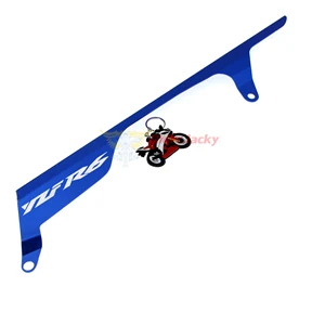 Для Yamaha YZF R6 YZFR6 2006- 2011 2012 2013 Алюминий мотоциклетные задний цепи гвардии Грязь протектор - Цвет: Blue