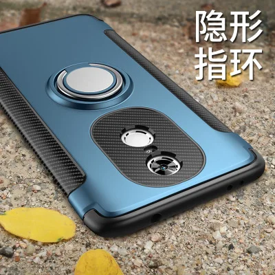 For Xiaomi Redmi Note 4 4X Case Hard PC+Silicone With Stand Ring Magnet Hybrid Protective Back Cover for xiaomi redmi 4x shell |