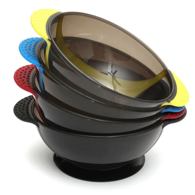 Салонная пластиковая расческа для окрашивания волос смешивания присоска тинт