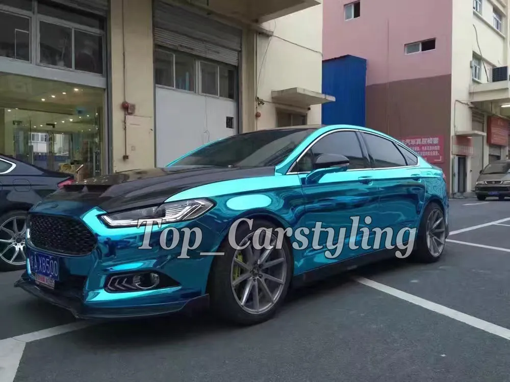 2017 лучшая фотопленка для автомобиля гибкая Хромированная пленка зеркала