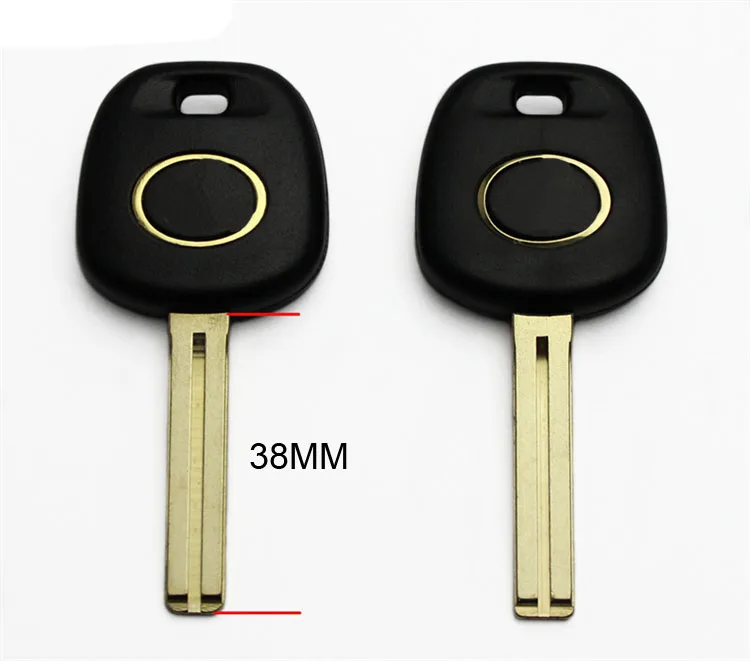 

1X Car Auto Remote Keyless Shell Replacement Ignition Start Key Blanks Blade 38mm fit for LEXUS LS GS RX
