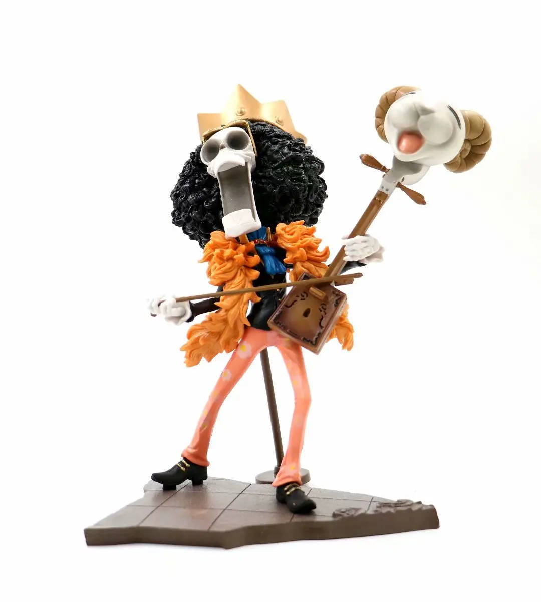Аниме One Piece Brook играет Erhu 2018 китайский новый год Ver. Милая фигурка модель