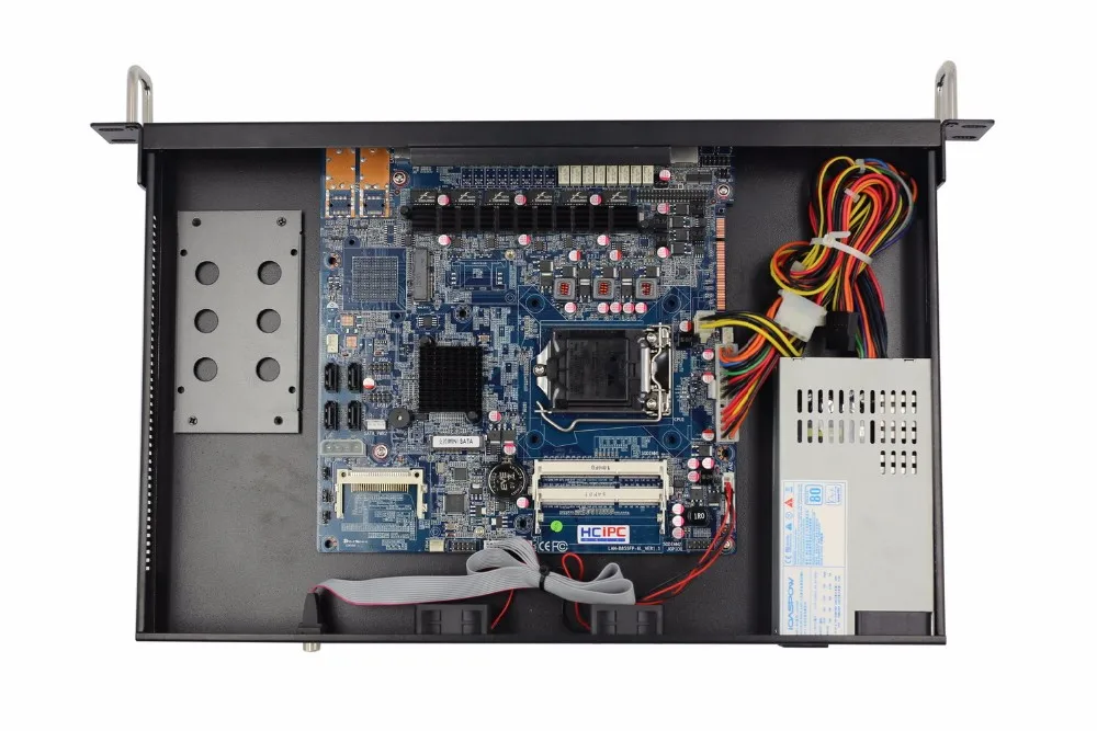 Hcipc b207-1 hcl-sz87-6lb, 4 г+ 64 г+ i3 Процессор, LGA1150 Z87 82574l 6Lan 1u брандмауэр системы, 6Lan материнской платы, 1u 6Lan сети маршрутизатор