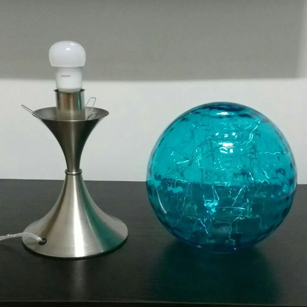 Настольная лампа для кабинета Современная креативная настольная спальни с синей