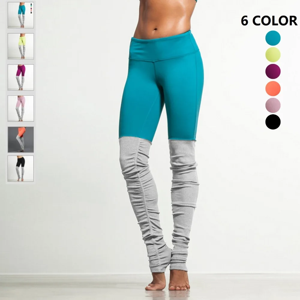JIGERJOGER женские штаны для йоги ярко голубые неоновые цвета 6 цветов|yoga pants|women yoga