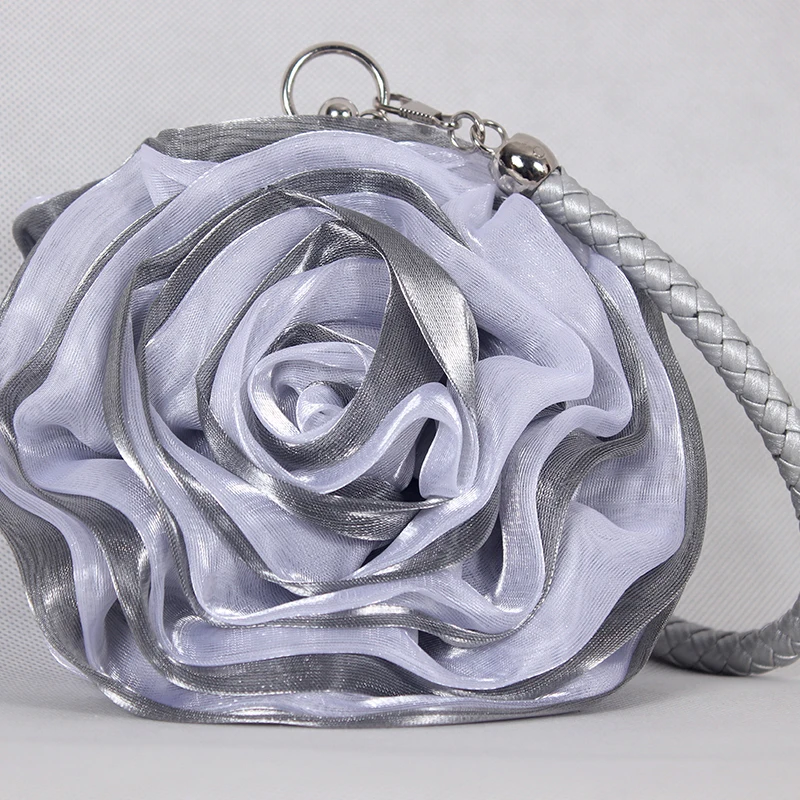 Женская вечерняя сумочка DAIWEI Цветочная сумка невесты кошелек Свадебный клатч