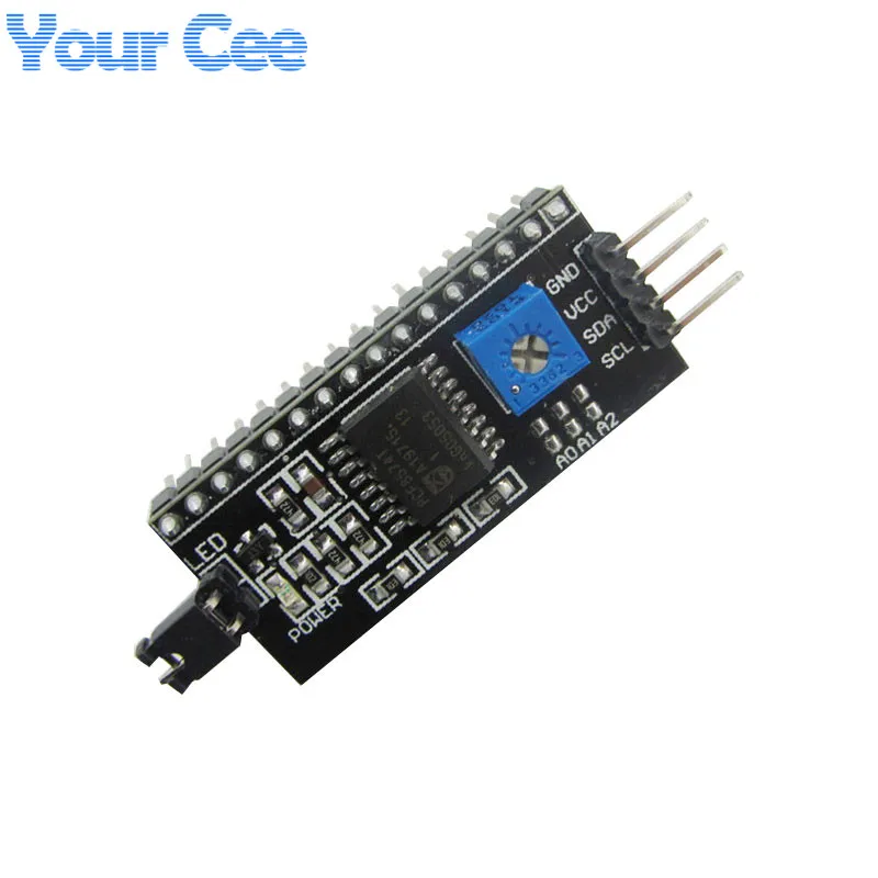 5 шт. IIC/I2C/Интерфейс ЖК-дисплей 1602 переходная пластина 2 в-6в релейный модуль для