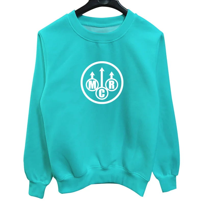 La maxpa My Chemical Romance MCR Новый осень-зима модные Для Мужчин Crewneck Толстовки Толстовка
