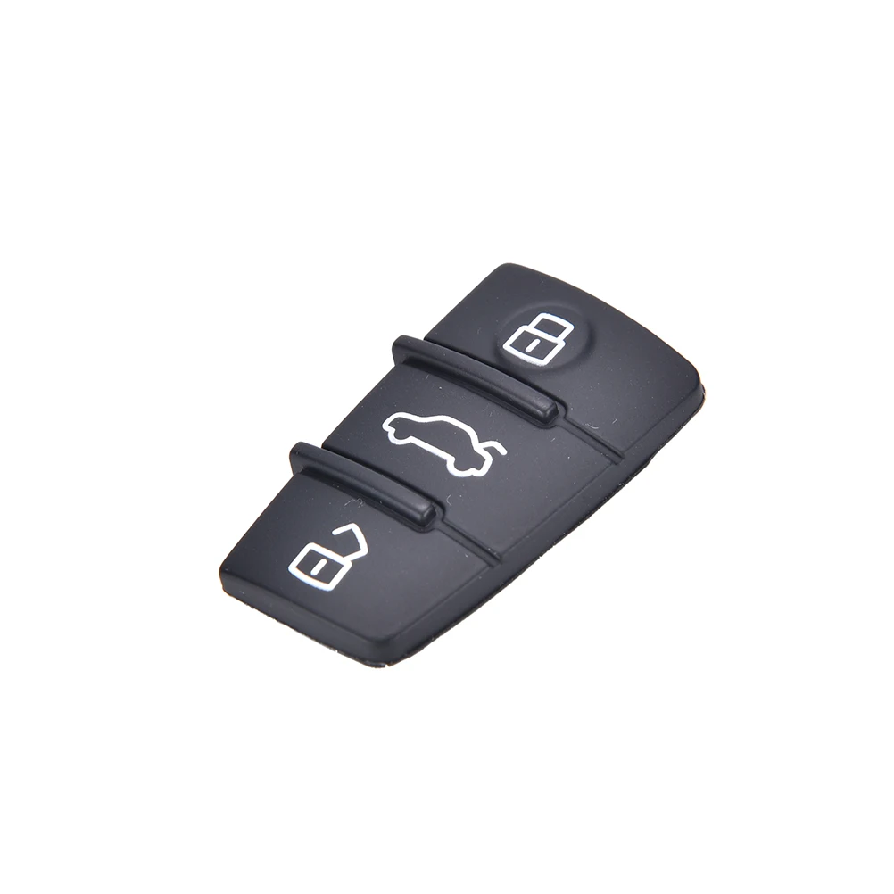 1 Pcs Remote Key FOB 3 Button Rubber Pad Replacement Fits For Audi A3 A4 A6 TT Q7 Repair Tool | Автомобили и мотоциклы