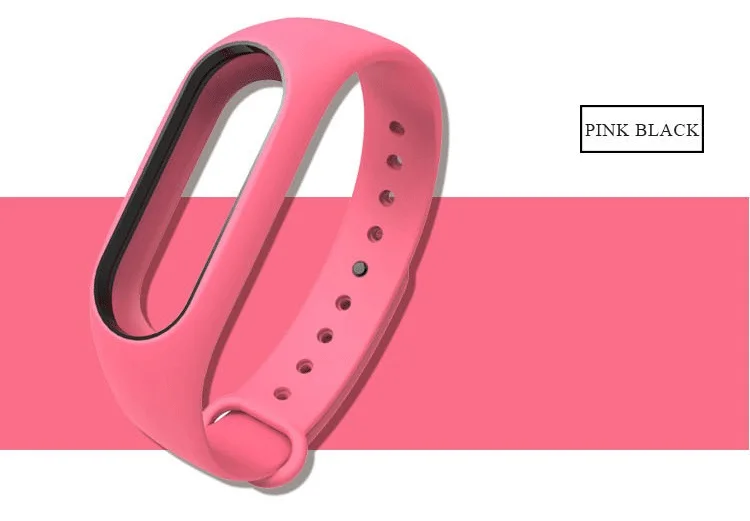 Mi jobs Цветной силиконовый ремешок для Xiaomi mi band 2, умный ремешок на запястье, двойной цвет, замена для mi band 2, браслеты