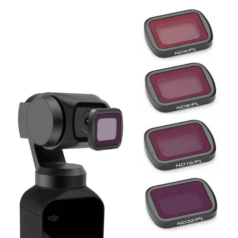 Для DJI Osmo карманные аксессуары ручной карданный объектив Фильтры ND-PL ND4 ND8 ND16 ND32 CPL