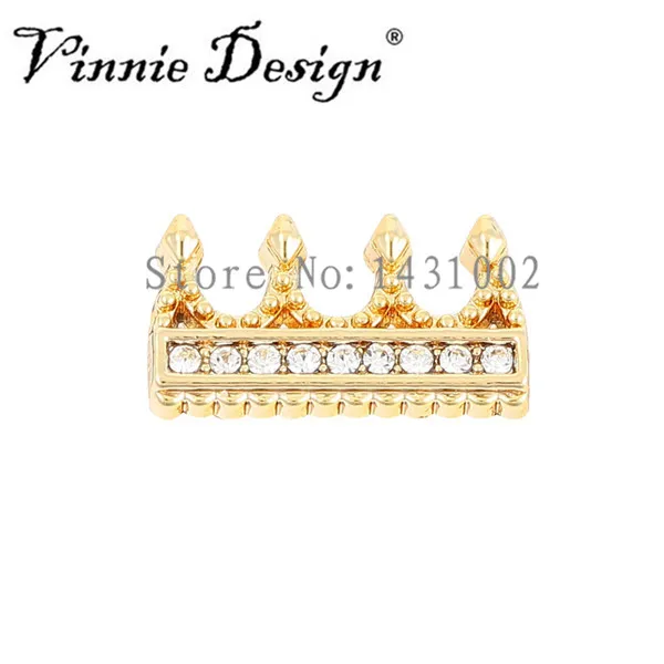 Винни Дизайн Ювелирные изделия проложить Корона горка Подвески подходят на