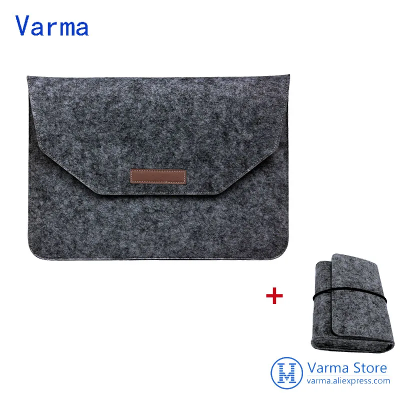 Шерстяная фетровая сумка Varma для Macbook Pro retina 13 15 чехол ноутбука откидная крышка Air 11